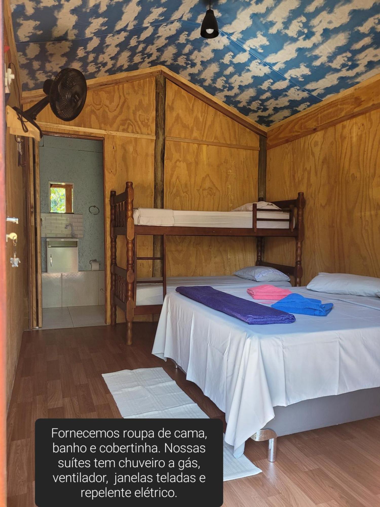 Piratas Cabanas Camping Bar Parati-Mirim Exterior photo